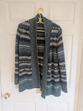 L.L Bean Fair Isle Cardigan